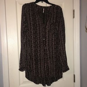 Free people button up shirt